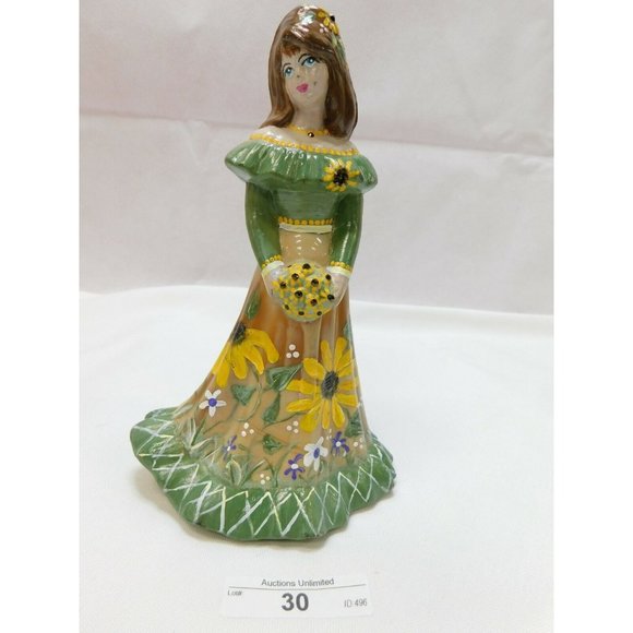 (30) FENTON BRIDESMAID ~ FLORAL DAISIES ~ ARTIST MAC ~ 2015 - Picture 1 of 5